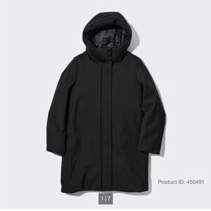 Nice Uniqlo coat. Black. Comfy.